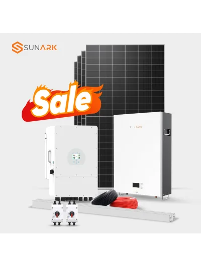 Гибридная солнечная система SunArk мощностью 3–30 кВт с накопителем энергии
